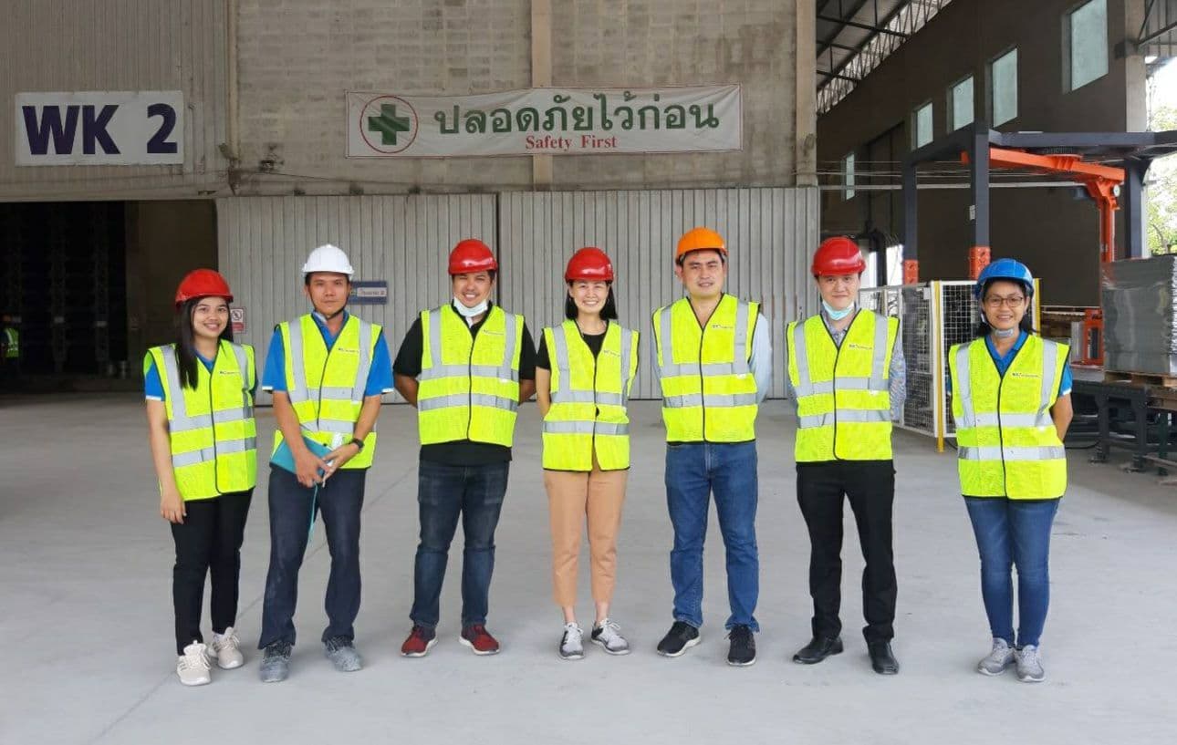 ยินดีต้อนรับ ทีม SCG Sourcing เยี่ยมชมโรงงานวงกลม WK-BLOCK