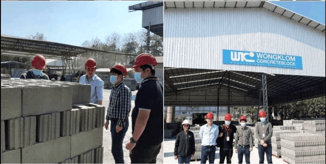 ยินดีต้อนรับคณะ SCG Sourcing เยี่ยมชม กระบวนการผลิตบล็อกวงกลม