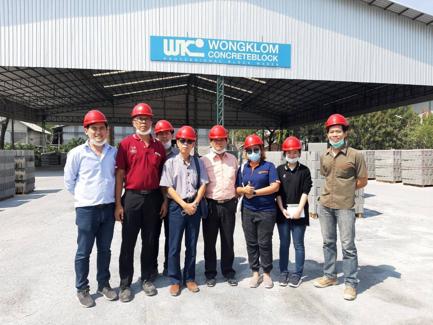 ยินดีต้อนรับ คณะ ที่ปรึกษา โครงการรถไฟฟ้า สายสีส้ม ( CKST PROJECT ) เยี่ยมชม โรงงานวงกลม