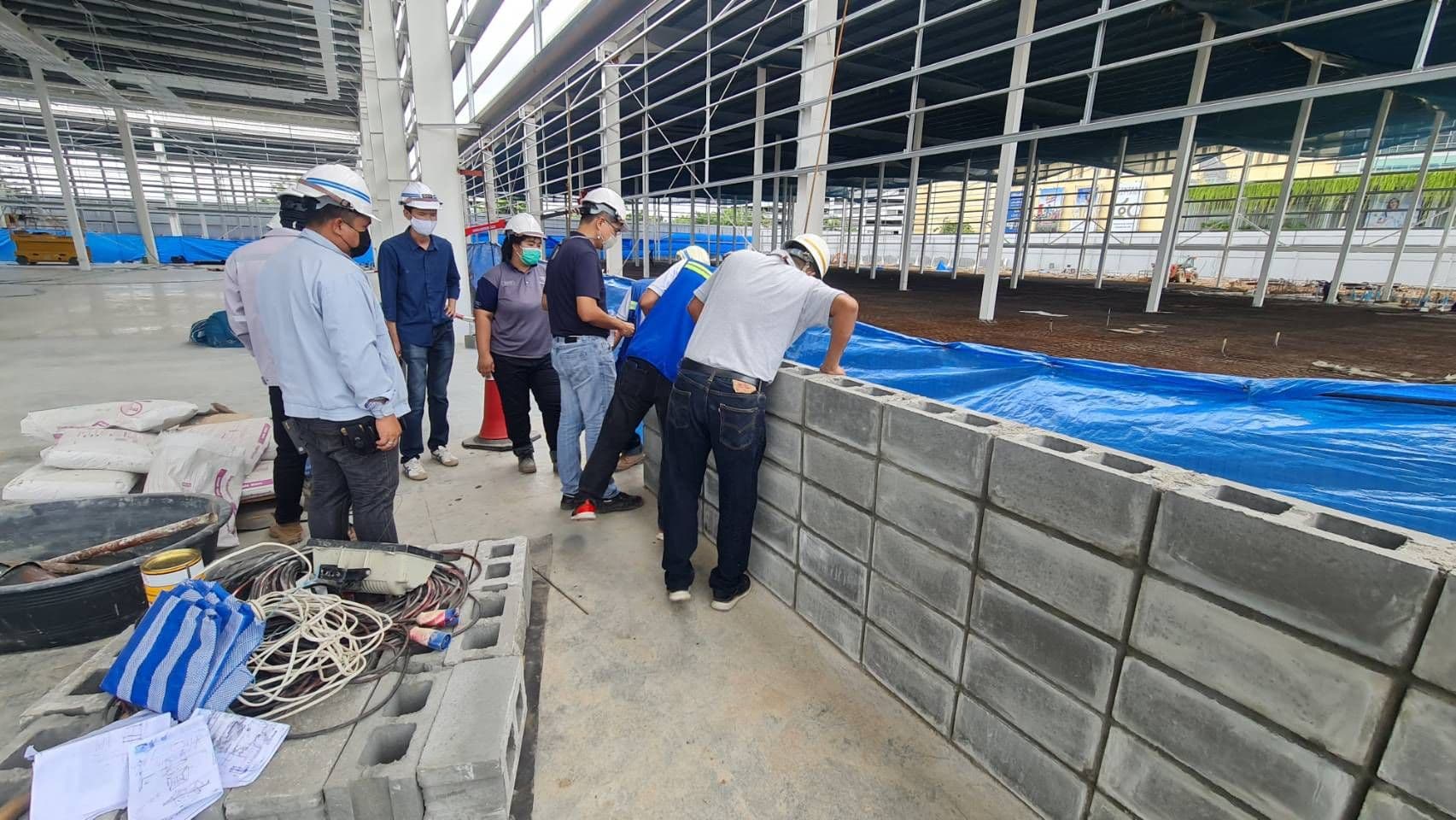 ขอบคุณโครงการ CENTRAL CLUB เลือกใช้ คอนกรีตบล็อก SPLIT FACE