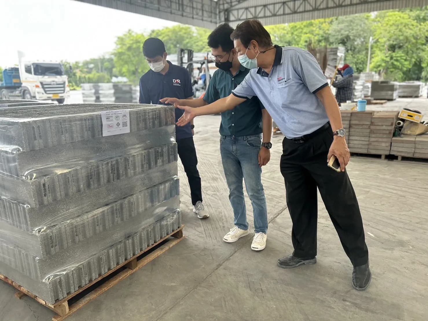 ยินดีต้อนรับ คณะตรวจสอบคุณภาพวัสดุ จาก SCG